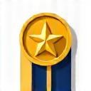 Icon representing industry recognition.