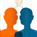 People icon with gears, symbolizing efficient benefits administration.